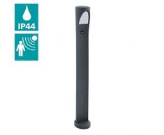 EGLO 96012 Lampe sur pied, Fonte daluminium, E27, Anthracite/Blanc, 12 x 16.5 x 103.5 cm