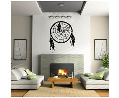 TATOUTEX 3613247288918 Sticker Mural, Bleu FoncÃ©, L 100cm x H 120cm