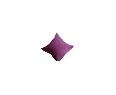 HomeMaison.com HM69451626 Coussin Déhoussable Polyester/Coton Violet 40 x 40 cm