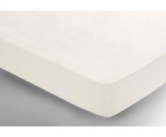 Belledorm Drap housse Percale 2 personnes Ivoire