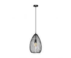 Eglo Clevedon Suspension en acier 60 W Noir