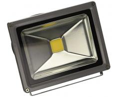 Hengda HD-TGD111-WW Projecteur LED pour extÃ©rieur, 20 W, 1800 lm