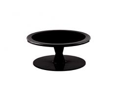 silikomart 72.361.20.0065 Hula UP Small Black Presentoir A GATEAUX Plastique, Noir, 24 cm