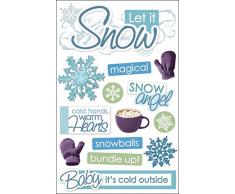 Paper House Productions Merry Christmas Stickers 3D
