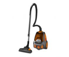 UFESA 1 AS5250 Aspirateur sans Sac, Filtre HEPA, régulateur de Puissance électronique, Roue caoutchou, Balai parquetRouge, 485 x 330 x 345mm, Rouge/Noir, 485 x 330 x 345