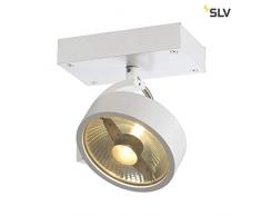 Plafonnier SLV KALU, Aluminium, blanc mat, 1 Strahler, GU10 230volts