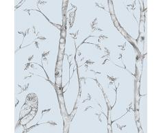 NuWallpaper Bois Bleu Peel et Stick Papier Peint