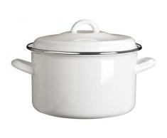 Premier Housewares 0104587 Porter Cocotte avec couvercle Ãmail 4,7 litres