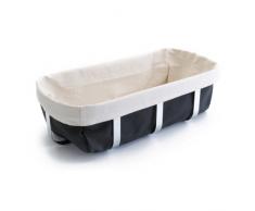 Lacor Panier à pain en textile 27 x 17 x 12 cm