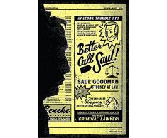 Empire Poster Motifâ¯: Breaking BadÂ âÂ Better Call Saul, Bunt, 61 x 91,5 cm