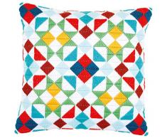 Kit coussin au point lancÃ© Losanges