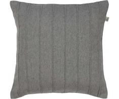Dutch Decor Coussin Jill 45x45 cm Gris Clair - Coussins DÃ©co - Oreiller DÃ©coratif - DÃ©houssable - ZippÃ©