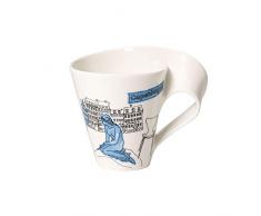 Villeroy & Boch Cities of the World Tasse à café Copenhague, 300 ml, Porcelaine Premium, Blanc/Multicolore