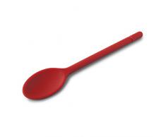 Zeal Anti-Rayures en Silicone antiadhÃ©sif CuillÃ¨re de Cuisine, Silicone, Red, 30 cm
