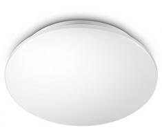 Philips 3336931X3 Plafonnier Blanc brossé IP20