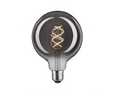 Lampe LED, Verre fumÃ©, Globe