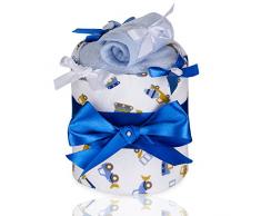 T-TOMI Lux Petite Diaper Cake, Pelleteuse, Multi Couleur, Taille Unique