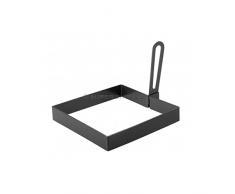 IBILI 824703 Moule à Oeuf Carré Moka, INOX, Noir, 29 x 7 x 17 cm