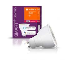 LEDVANCE Smart+ Spot LED ConnectÃ©e | Culot GU10 | Dimmable | Blanc Chaud 2700K | 4,5W (Ã©quivalent 50W) | Compatible avec Amazon Echo Plus, Echo Show et passerelle Philips HUE