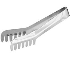 Fackelmann 41001 Pince Ã Spaghetti Acier Inoxydable Argent 19 x 11,8 x 2 cm