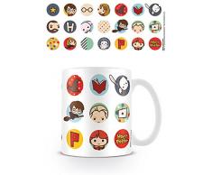 HARRY POTTER MG24468 (Kawaii Circles) Mug, Céramique, Multicolore, 11oz/315ml