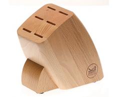 Sambonet 51592-AB Bloc pour 6 Couteaux Ã Steak, Bois