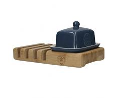 Creative Tops Royal Botanic Gardens Porte-toast en bambou et beurrier en céramique