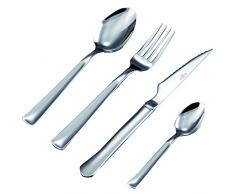 Bergner Pierre Cardin - Couvert Pierre Cardin 24 pcs en Acier Inoxydable