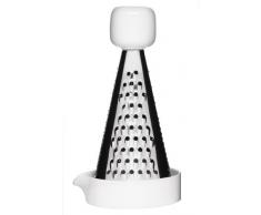 Sagaform 5016104 Râpe en Acier Inoxydable avec Son Petit Bol en Grès