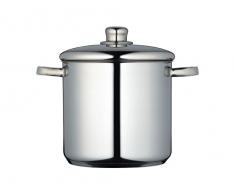 Kitchen Craft MCSTPOT20 Marmite, Acier Inoxydable, Argent, 20 cm