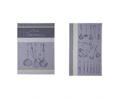 Coucke Torchon, Bleu, 50 x 75 cm