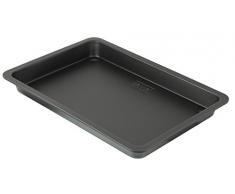 Zenker 7226 Plat Ã Four et de Grille Special Cooking 42x29x4 cm Noir, Ãmail, 42 x 29 x 4 cm