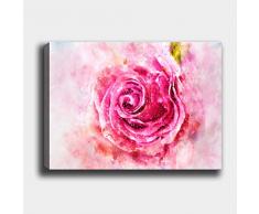 Bonamaison Peinture sur toile, multicolore, 30 x 40 cm - Conçu et fabriqué en Turquie