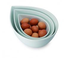 Universal Expert en Porcelaine Porcelaine Bols mélangeurs, Lot de 3, Blanc