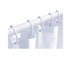 Kleine Wolke 3313100921 Rideau de Douche et Accessoires Blanc 125-220Â cm