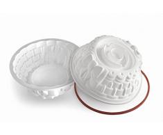 Silikomart 20.324.87.0068 SFT324 Moule Forme Bon Ton Silicone Blanc