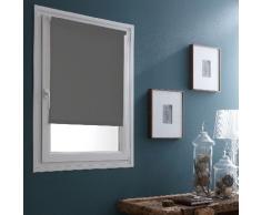 MADECOSTORE Store Enrouleur Occultant Easy Uni Gris rose - L35 x H170cm - Sans perçage