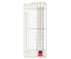 Vaessen creative 2207-103 Massicot + Plaque de Rainurage 4.5â pour Scrapbooking, Création de Cartes et Autres Loisirs Créatifs en Papier, Plastique, weiÃ, 30,5 x 11,4 x 2 cm