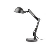 Faro Barcelona Baobad 51910 â Baobab Lampe de bureau Gris 1 ampoule E14 11 W