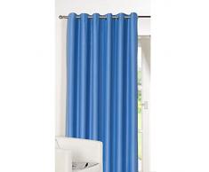 Dreamscene Bague sur Le Dessus Entièrement doublés occultants à Oeillets Rideau de Porte Thermique, Bleu Canard, 66 x 213,4 cm