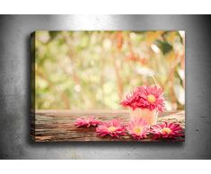 Bonamaison Peinture sur toile, multicolore, 50 x 70 cm