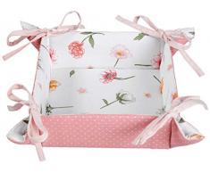 Clayre & Eef ASD47 Panier à Pain Motif Fleurs 35 x 35 x 8 cm