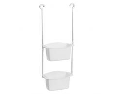 AmazonBasics Panier de douche à suspendre sur pommeau ou barre de douche