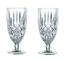 Spiegelau & Nachtmann Noblesse Verre cristal Lot de 2 tasses à glace.