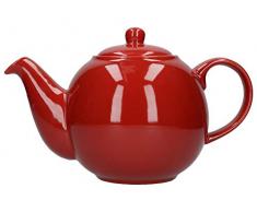 London Pottery Théière 6 tasses Rouge