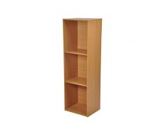 ModulHome 6RAN620NT Module 3 Cubes de Rangement Panneau/MDF Nature 29,5 x 36,5 x 116,5 cm