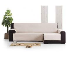 Eysa Garona Protect Housse de Canapé, 90% coton 10% polyester, 6/Gris, Chaise Longue 240 cm, Vue de Face Gauche