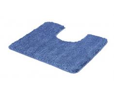 Kleine Wolke 4071754130 Seattle Tapis de bain WC Polyester Glace Bleu 55 x 50 x 2 cm