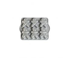 NordicWare 86948 Moule à gâteau Gingerbread Kids, Fonte dAluminium