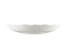 Hutschenreuther 02013-800001-14641 Soucoupe 4 Basse Porcelaine, Blanc, 14,6 x 14,6 x 7 cm